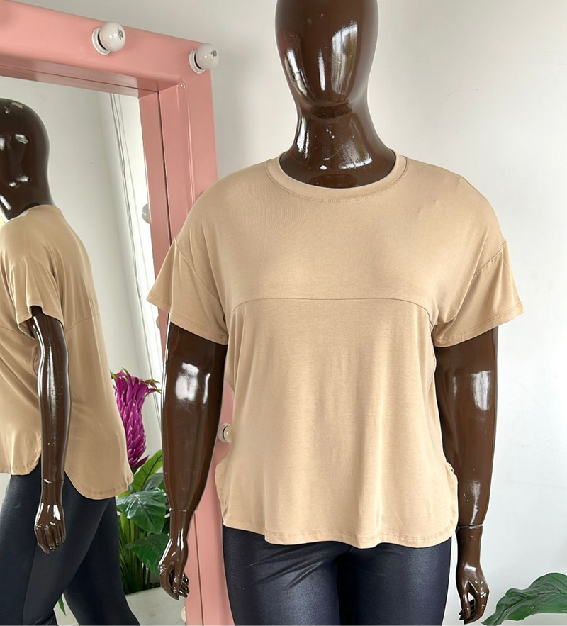 Blusa Uno Cor Plus Size