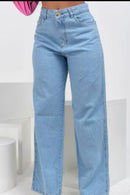 Calça jeans wide leg