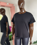 Blusa Uno Cor Plus Size