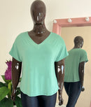 Blusa Morcego V Plus Size