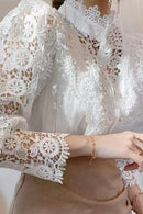 Camisa Social Rendada