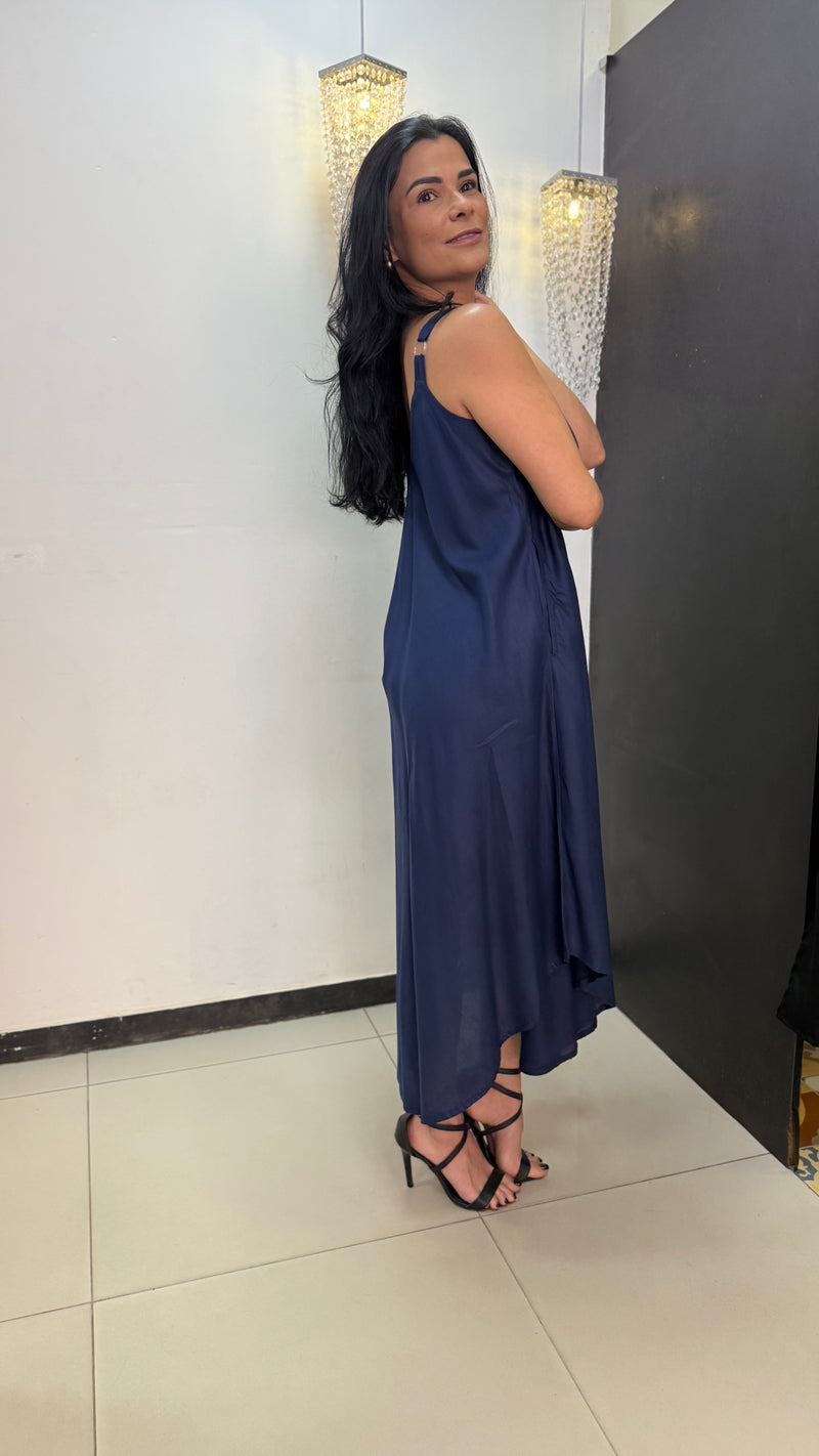 Vestido Amélia liso