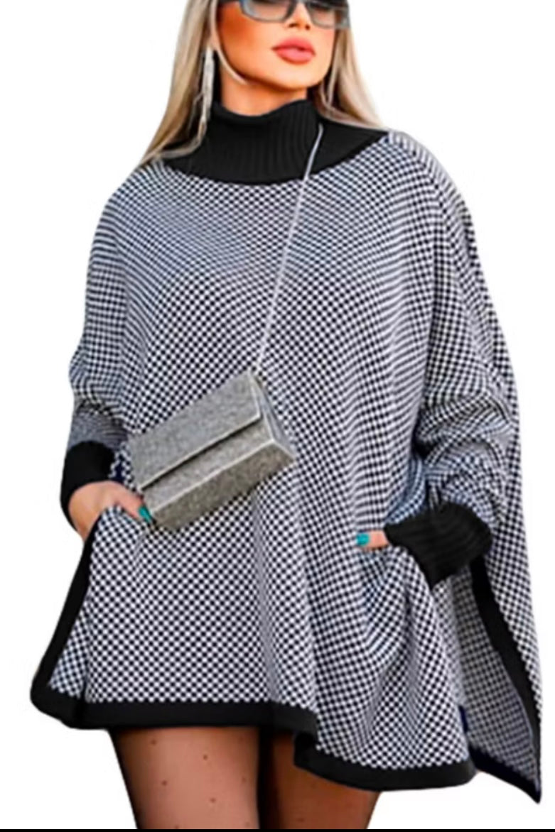 Blusa Poncho Modal