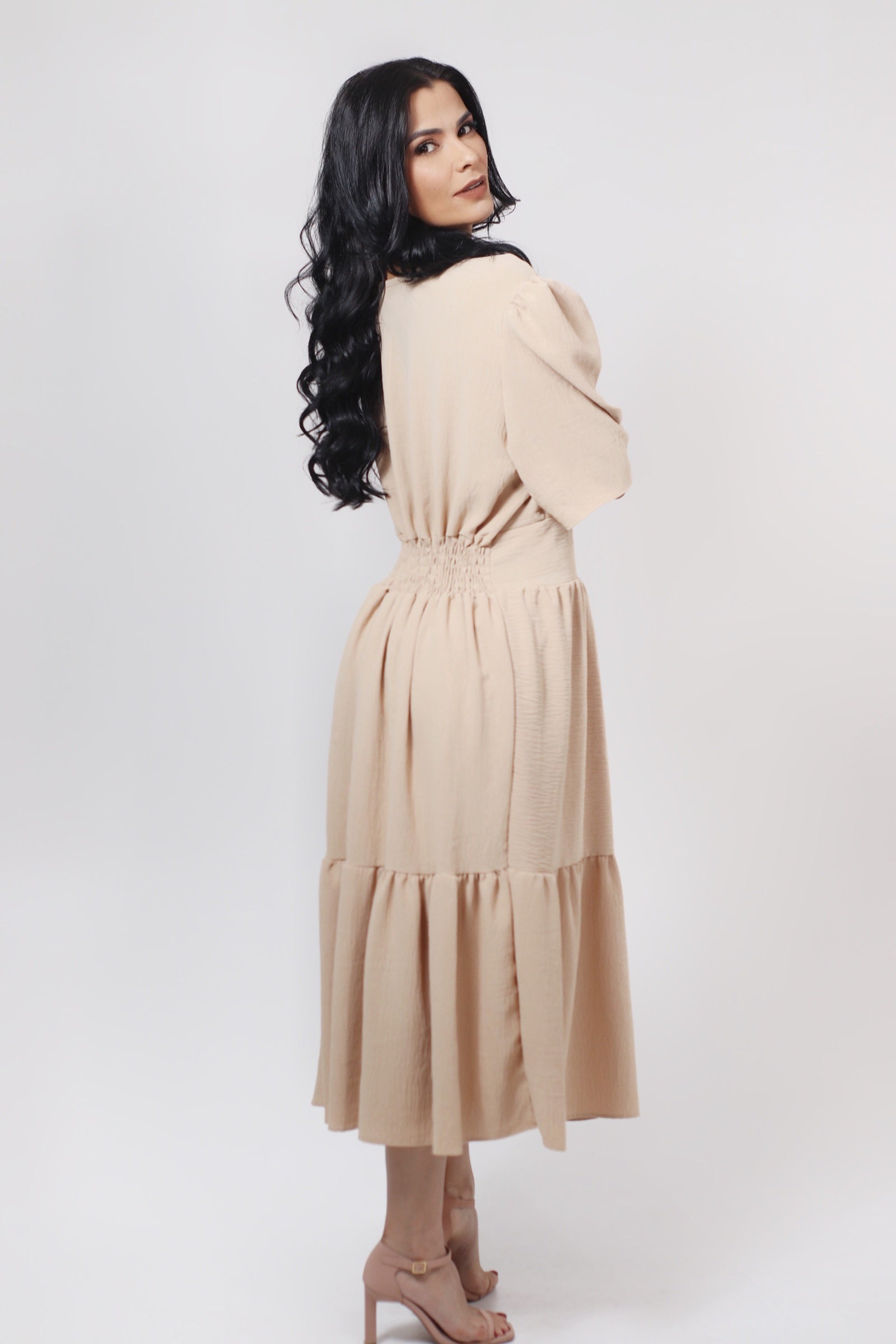 Vestido Manga Duna