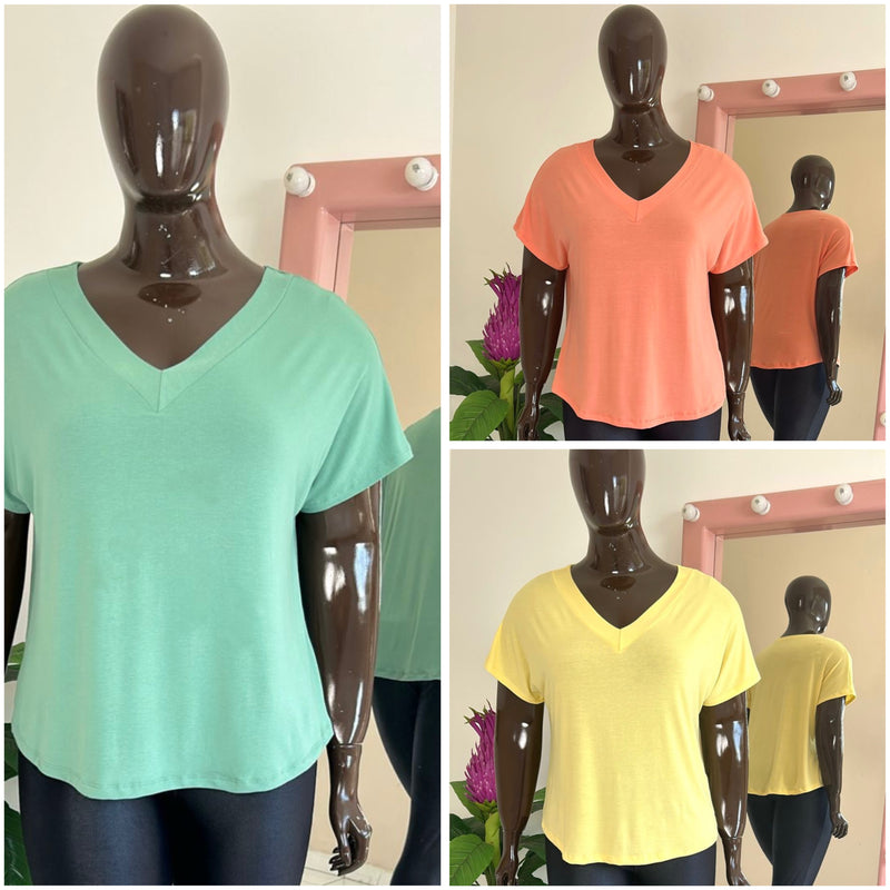 Blusa Morcego V Plus Size