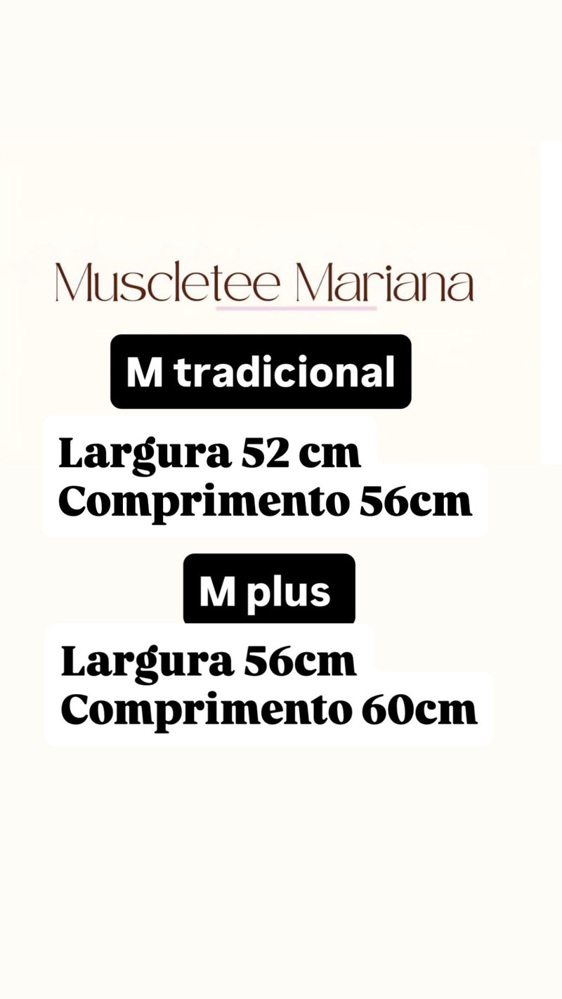Blusa Muscletee Mariana
