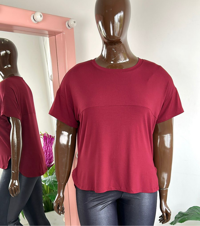 Blusa Uno Cor Plus Size