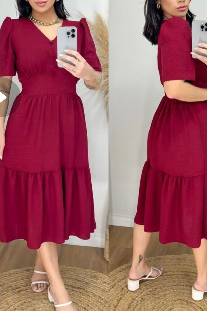 Vestido Manga Helena