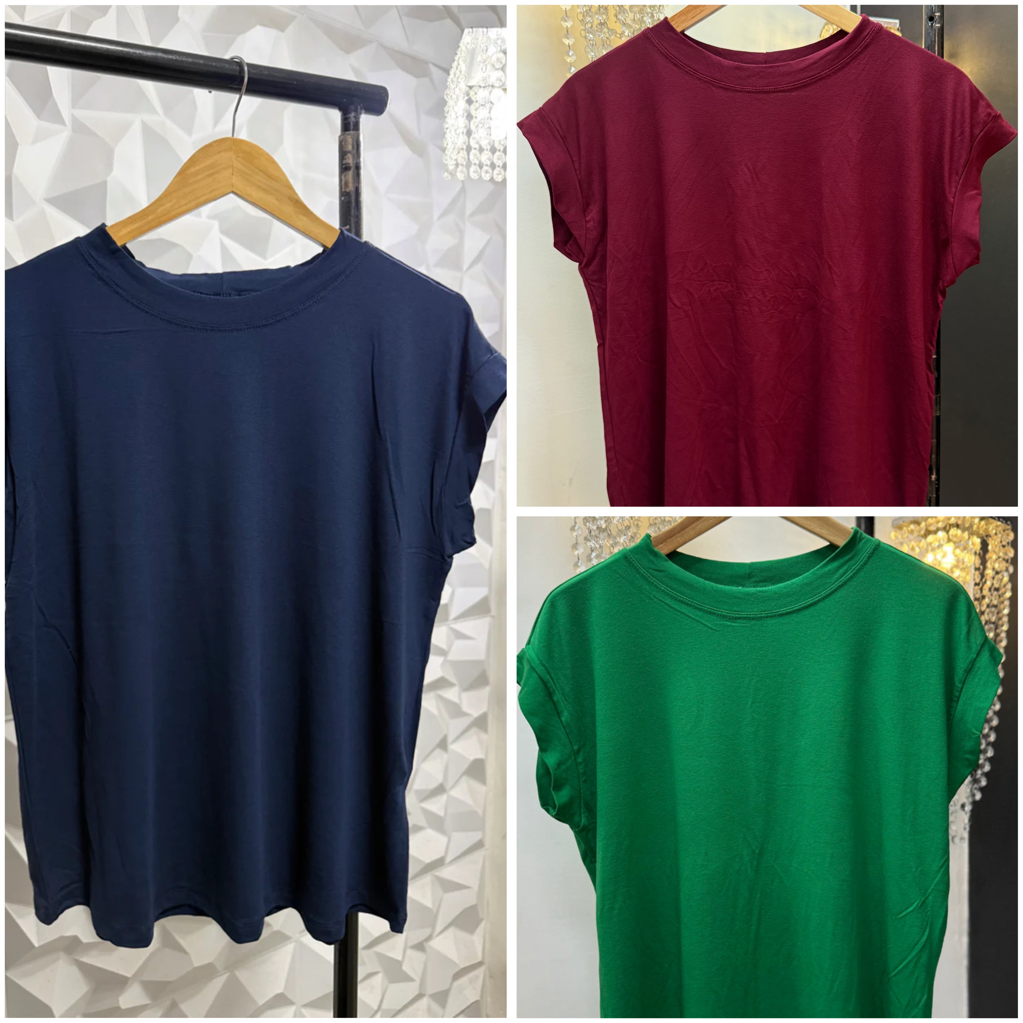 Pack Três Muscletees Mariana