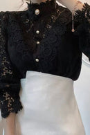 Camisa Social Rendada