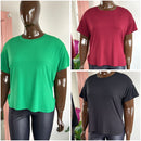 Blusa Uno Cor Plus Size