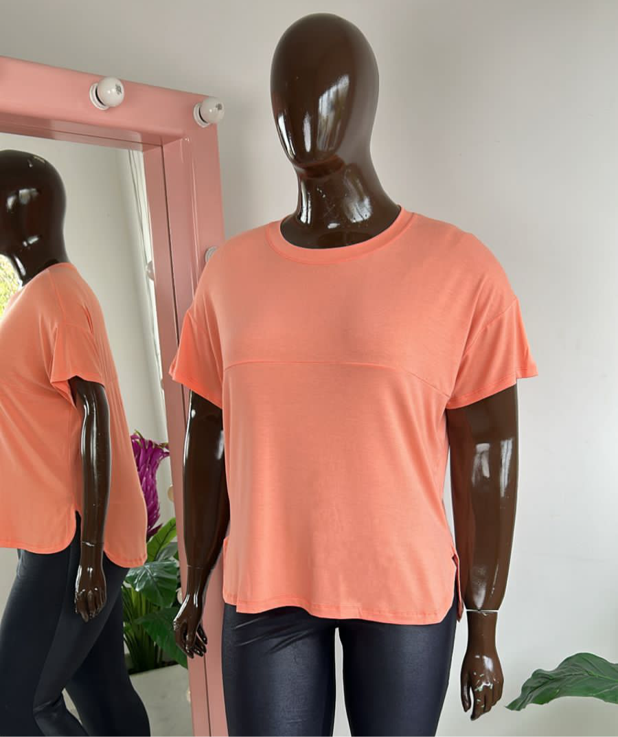 Blusa Uno Cor Plus Size