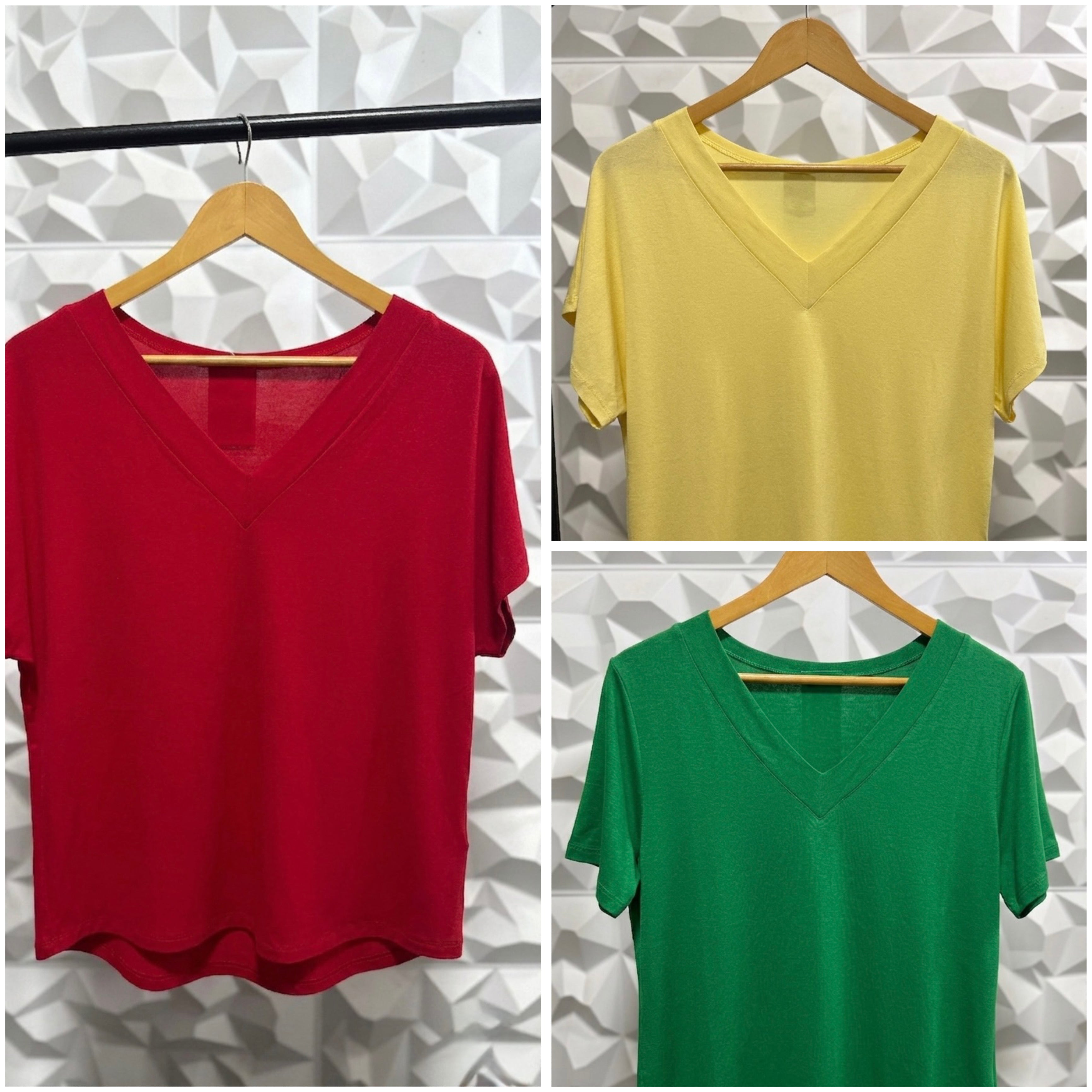 Pack Três Muscletees Mariana