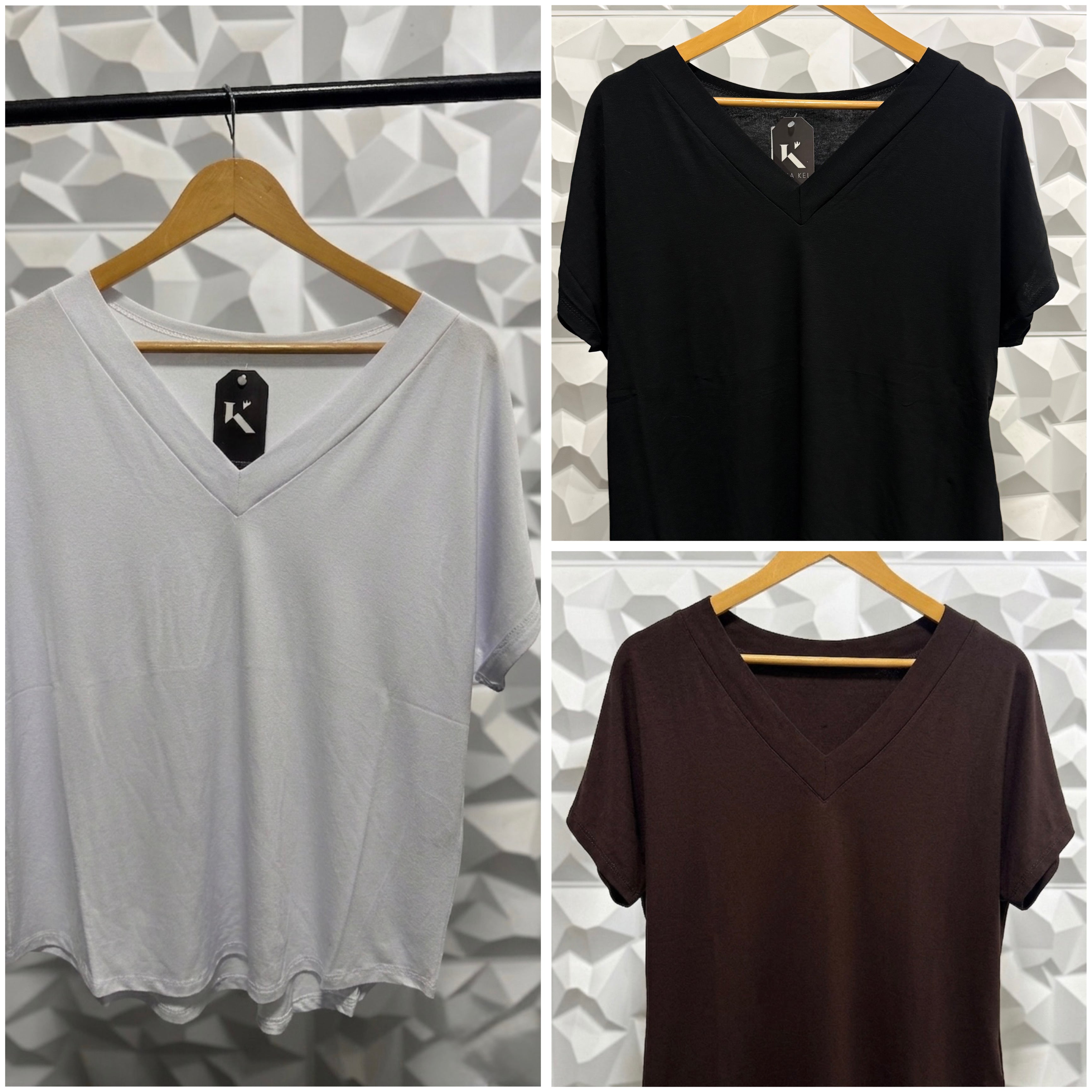 Pack Três Muscletees Mariana