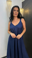 Vestido Amélia liso