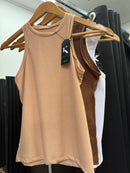 Pack Três Camisetas Canelada Algodão