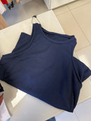 Pack Três Camisetas Canelada Algodão