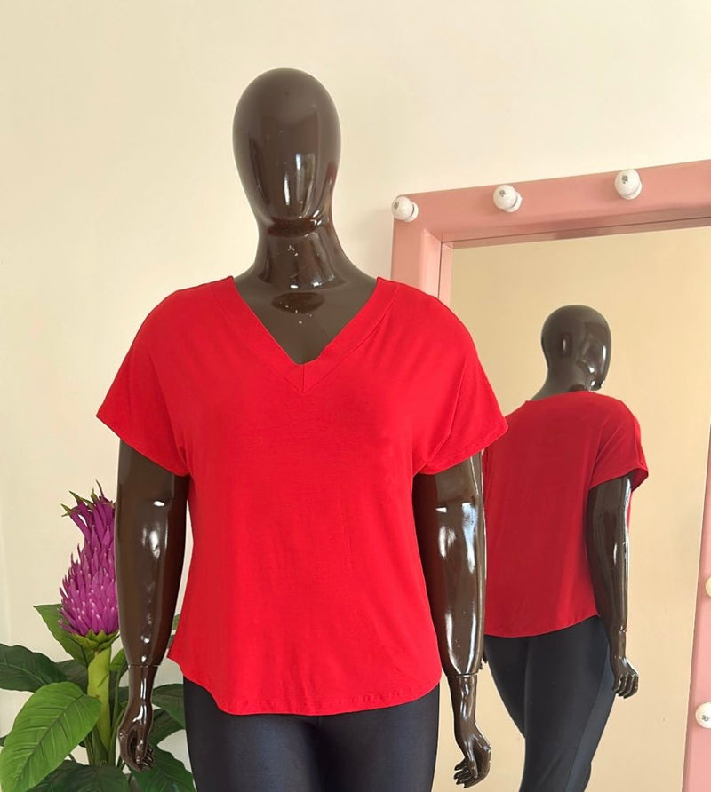 Blusa Morcego V Plus Size