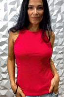 Pack Três Camisetas Canelada Algodão