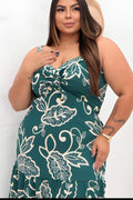 Vestido Estampado Plus