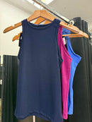 Pack Três Camisetas Canelada Algodão