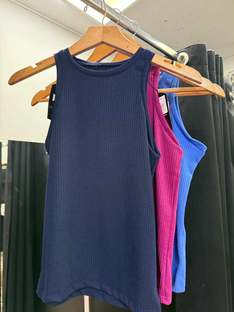 Pack Três Camisetas Canelada Algodão