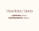 Blusa Muscletee Maria