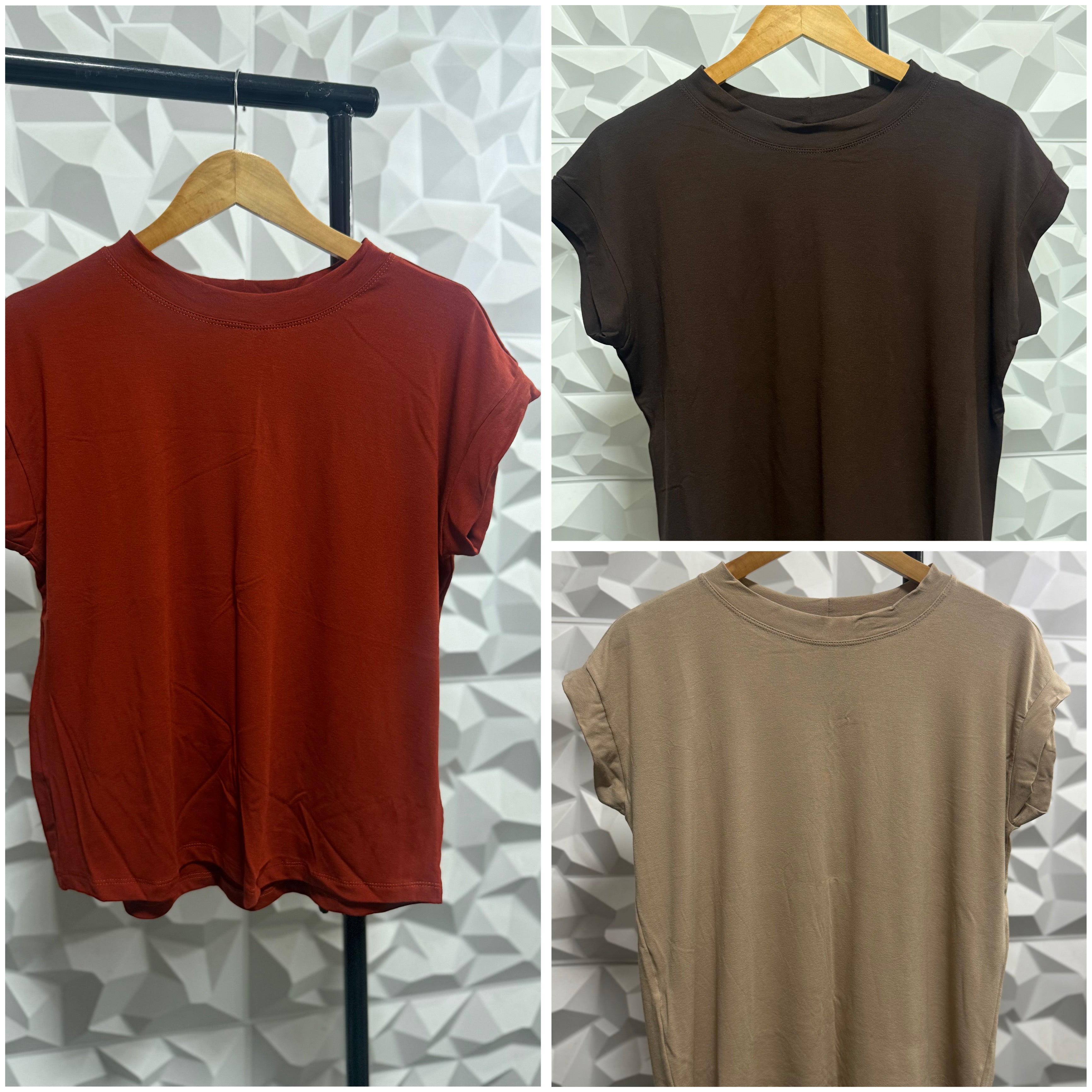 Pack Três Muscletees Mariana