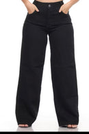 Calça jeans wide leg