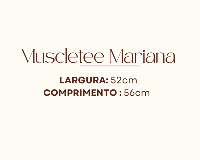 Pack Três Muscletees Mariana