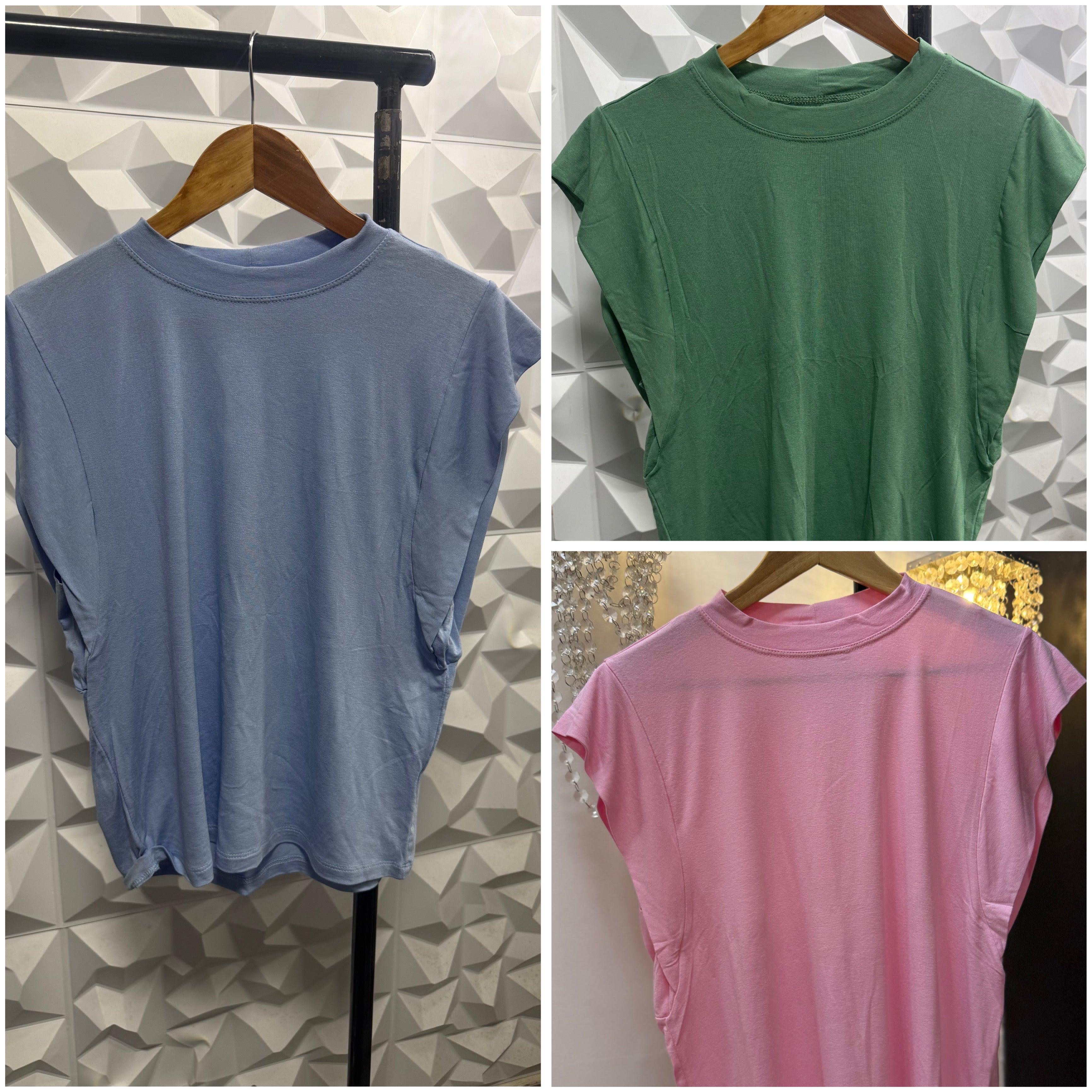 Pack Três Muscletee Maria