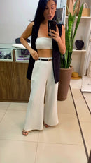 Calça Pantalona Social